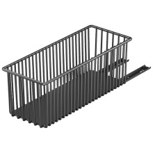 Organizador extraíble para debajo del fregadero, estante metálico para especias para armarios de despensa de cocina.