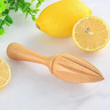 Exprimidor de cítricos manual con mango ergonómico, de melamina duradera sin BPA para limones y limas.