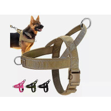 Tactical No Pull Dog Harness Reflective Nylon Vest with Front Clip for Medium Large Dogs