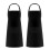 Adjustable Bib Apron 2 Pack, Polyester Sleeveless Aprons with Pockets for Stain Resistance 1