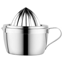 Exprimidor manual de cítricos de acero inoxidable para limones, naranjas y pomelos, apto para lavavajillas.