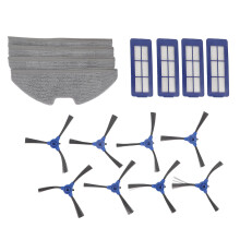 Kit de actualización RoboVac compatible con Eufy G10 y G30, filtros de alta eficiencia, cepillos de fácil instalación.