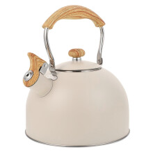 Stainless Steel Whistling Tea Kettle with Automatic Whistle Alert for Gas Induction Stove