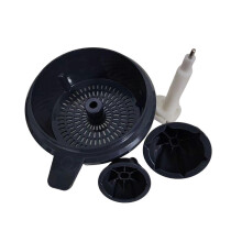 Sapcentrifuge-opzetstuk compatibel met TM31 voor snelle sapwinning. Slijtvaste constructie.