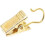 Curtain Clips 100 Pack Gold Stainless Steel Rustproof Hanging Hooks for Home Decor 1