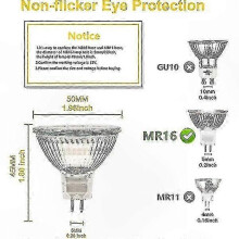 MR16 Halogen Bulb GU5.3 12V 20W Dimmable Warm White 2700K 2-Pin Spot Light