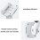 Flagpole Bracket, 1 Inch Aluminum Adjustable Angle Mounting Bracket 4