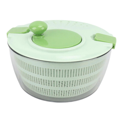Salad Spinner Plastic Rotatable Veggie Washer Fast Mixing for Kitchen