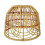 Natural Handwoven Fabric Lamp Shade for Pendant Light, Modern Dome Design, Soft Light Diffusion 1