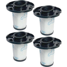 Paquete de 4 filtros lavables para aspiradora compatibles con Rowenta X-Force Flex 11.60 12.60 14.60 15.60