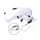 Lenti d'ingrandimento a mani libere con 5 lenti da 1.0X a 3.5X e 2 luci LED 1