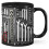Mechanic Toolbox Set Ceramic Mug with C-Shaped Handle, Double-Sided Printed Graphics, Dishwasher and Microwave Safe 1