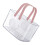 Plastic Shower Basket with Handle Portable Drainage Storage Bin for Bathroom Kitchen Dorm 1
