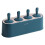 Home Popsicle Mold Set, 4-Piece Silicone Popsicle Maker with Storage Box, Dark Blue 1