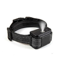 Wiederaufladbares, wasserdichtes Antibellhalsband, kompatibel mit WELLTURN B490, Schwarz, einstellbare Empfindlichkeit