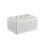 Foldable Pants Storage Box with Adjustable Dividers, White 5 Grids Closet Organizer for Wardrobe 1
