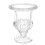 Glass Fruit Plate, Tall Transparent Serving Dish for Snacks and Side Dishes 1