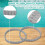 Replacement Rails for Robotic Pool Cleaners Compatible with Maytronics Dolphin, Set of 2, Grey 5