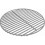 Charcoal Grill Grate 34 cm Diameter Enhanced Airflow for Heat Retention 1
