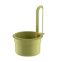 Cesta coladora para fregadero, cesta de filtro colgante para grifo de cocina con drenaje con una sola mano.