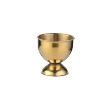 Eierbecherhalter aus Edelstahl, kompatibel mit 40-50 ml Weingläsern, Ausführungen in Silber und Gold