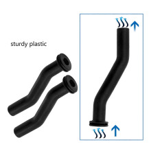 Manguera de vacío para cortacéspedes, compatible con motores de gasolina pequeños, conector de goma flexible.