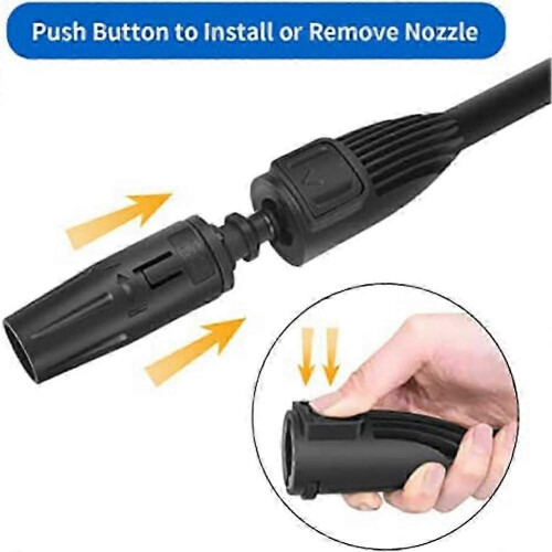Lance de pulvérisation haute pression compatible avec Karcher K2 K3 K4 K5 K6 K7, buse réglable 2