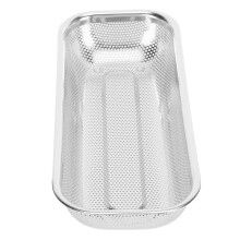 Stainless Steel Utensil Drying Rack Cutlery Holder Drain Basket with Hole Type