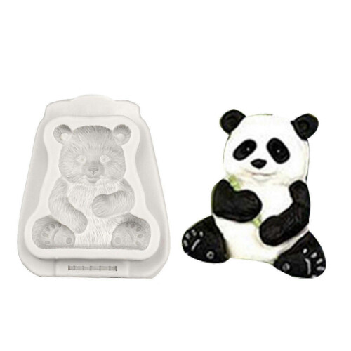 Bamboo Panda Shaped Cake Decorating Silicone Fondant Chocolate Mould