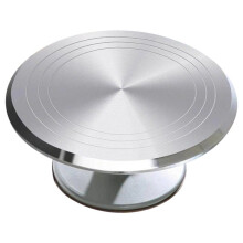 Zestaw Akcesoriów do Dekoracji Tortu Ze Stopu Aluminium, Obrotowy Stojak na Tort, Metalowy Stojak na Ciasto Ze Stali Nierdzewnej