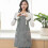Kitchen Apron Waterproof Oil Resistant with Side Towel Large Pocket Adjustable 1