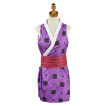 (Makio, XS) Women Suma Hinatsuru Makio Inspired Ninja Warrior Dress Costume Outfit