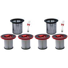 filtros HEPA de repuesto 12040193 compatibles con la aspiradora inalámbrica Bosch Serie 7, lavables, filtración de 2 etapas.