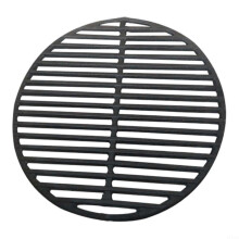 30 cm pyöreä valurautainen grilliritilä, yhteensopiva kaasu- ja hiiligrillien kanssa, kestävä BBQ-grilliritilä