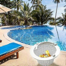 Ersatz-Skimmerkorb für Pools, ABS-Kunststoff, 15,8 x 9,5 x 7,62 cm, robuster und witterungsbeständiger Auffangkorb für Poolschmutz.