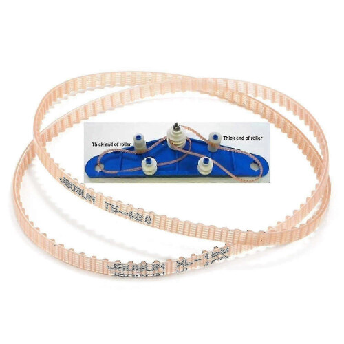 Pool Cleaner Drive Belts Compatible with Aquabot 3302 A3302pk, 2 Pack 1