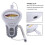 Analizzatore digitale 2 in 1 per pH e cloro di piscine e spa, portatile con ampio display. 5