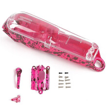 DIY Full Housing Combo, Cover Set Complete for 5-Star Magic Clipper Cordless 8148,Cordless 8591 Clipper Rose Red