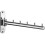 Foldable Wall Mounted Clothes Hanger Rack, Swing Arm Space Saving Laundry Room Valet Hook Holder 1