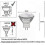GU4 Halogen Bulbs 12V 20W MR11 Warm White 2800K Dimmable 8-Pack 3