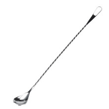 Stainless Steel Bar Cocktail Stirring Spoon Fork 304 Mirror Polished Long Handle
