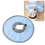 Cat Recovery Collar Waterproof Adjustable Prevent Licking for Post Surgery Light Blue 1