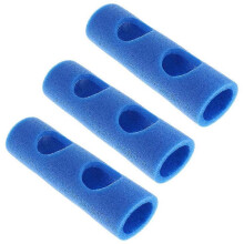 3-Pack Pool Noodle Connectors for Foam Sticks, Cross Hole Joint, Compatible with 6.5cm Diameter Swimming Poles