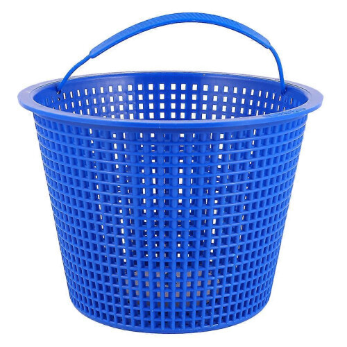 Pool Filter Basket Replacement with Handle Compatible with Pool Pumps, Sinks, Bathtubs for Debris and Leaf Collection