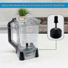 Replacement Pitcher and Parts Compatible with BL660 and 66OA Series Blenders, Stainless Steel and Plastic, Black
