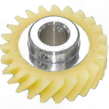 Worm Gear Replacement Compatible with KitchenAid Stand Mixers Part W10112253 Durable Nylon Aluminum