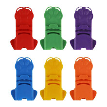 Abrelatas con lengüeta de apertura, seguro y sin bordes afilados para latas de refrescos y cerveza (paquete de 6)