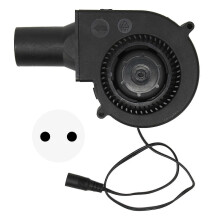 Ventilador soplador de refrigeración sin escobillas de 12 V y 5200 RPM con rodamientos de bolas dobles para componentes electrónicos.