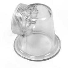 Tapa de prefiltro transparente compatible con bombas de piscina SPS 50, SPS100, SPS75 y SPS25.