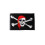Pirate Flag 45x30cm Black Polyester Hanging Decoration with Grommets 1
